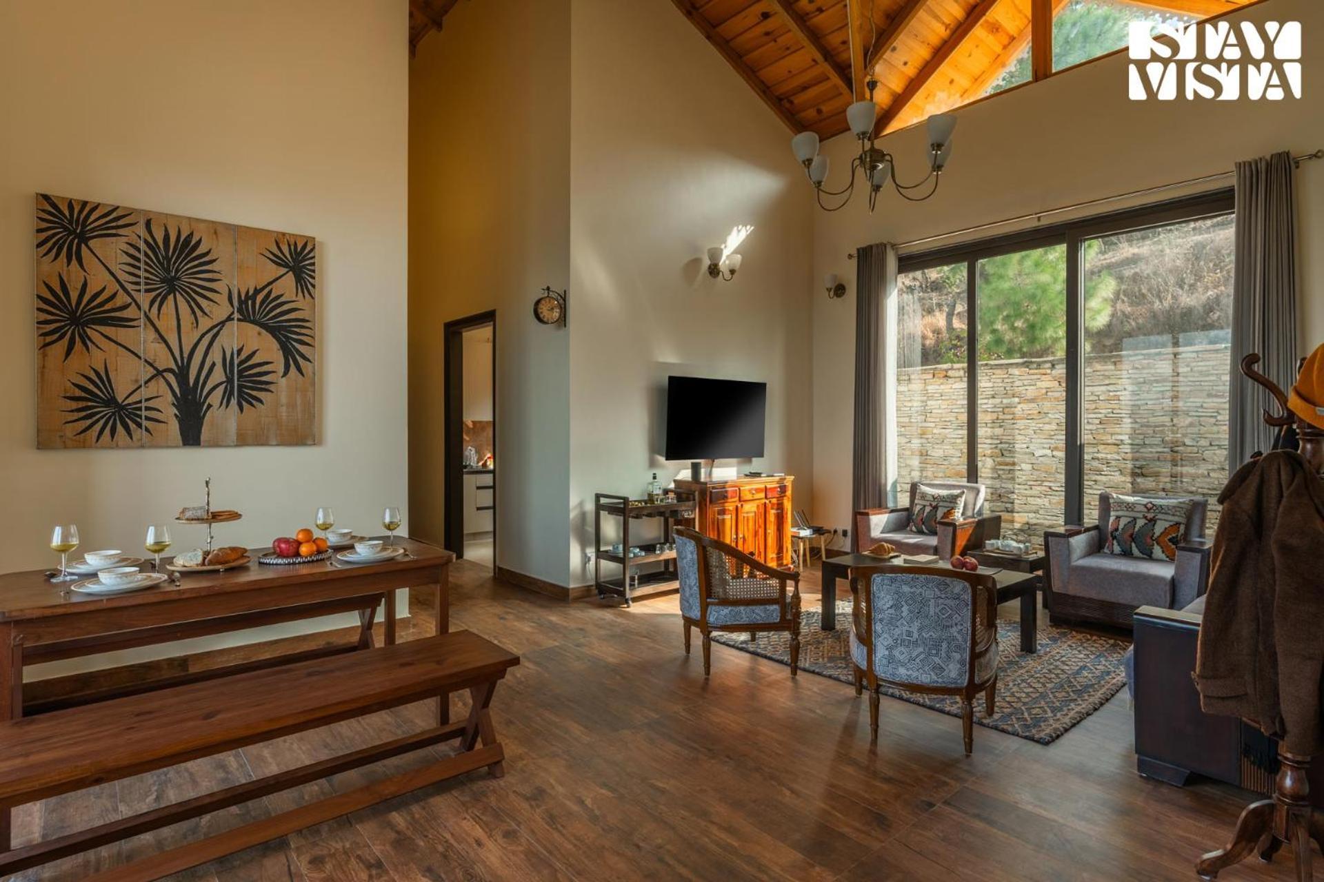 Stayvista At Amulyam Villa With Lawn & Bonfire Mukteshwar Exterior foto