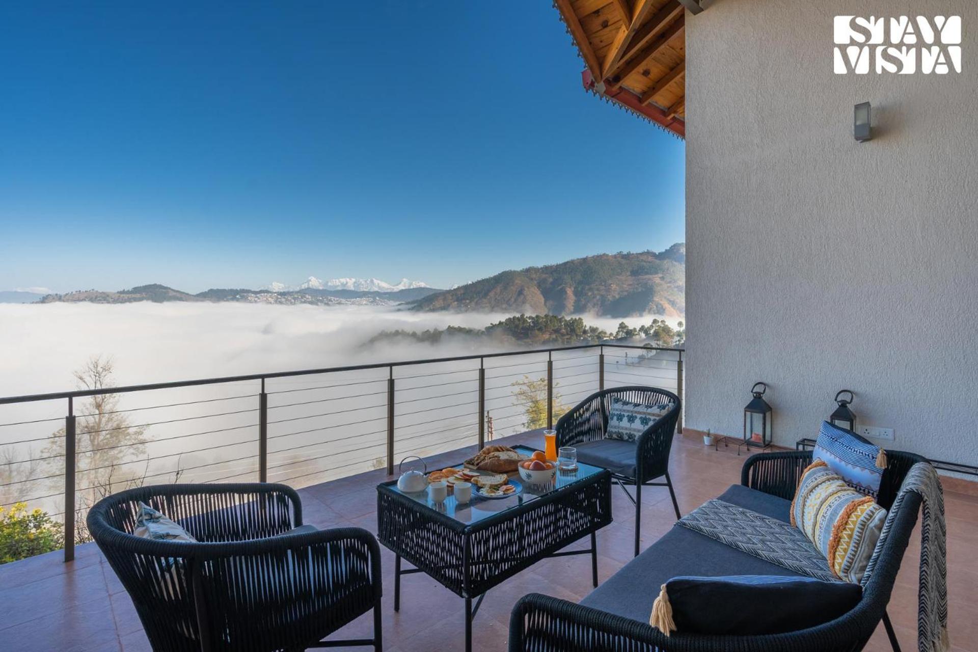 Stayvista At Amulyam Villa With Lawn & Bonfire Mukteshwar Exterior foto