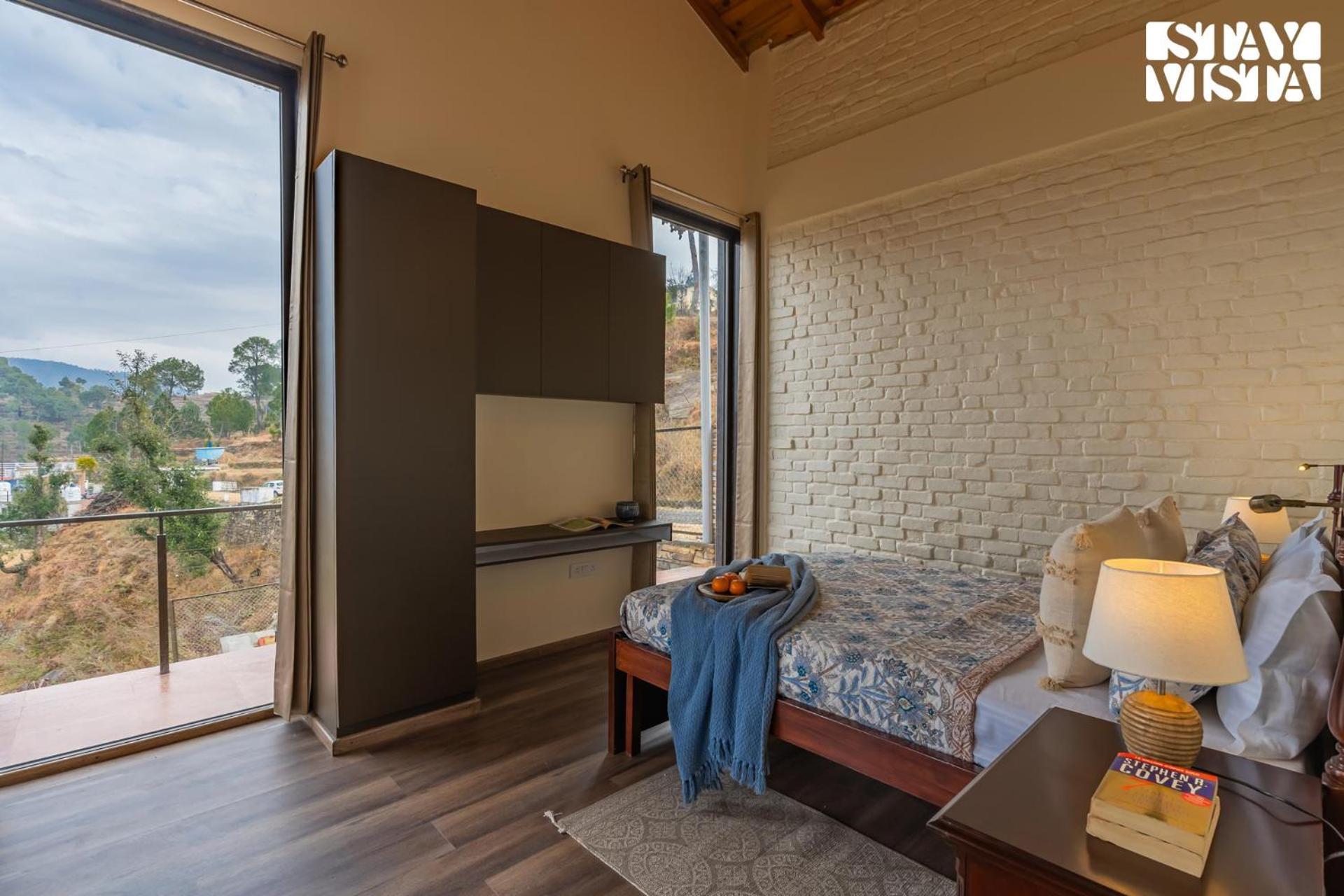 Stayvista At Amulyam Villa With Lawn & Bonfire Mukteshwar Exterior foto