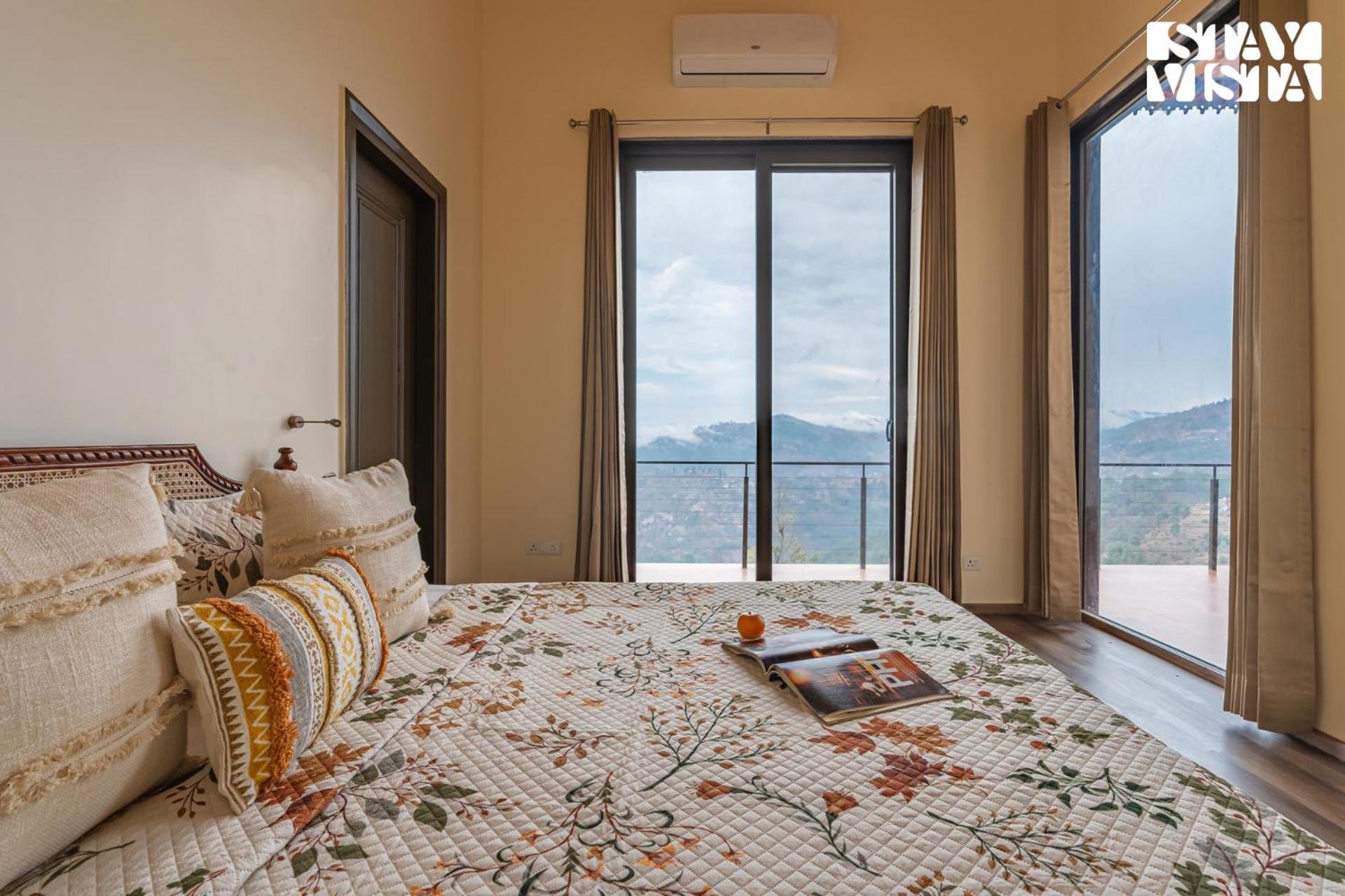 Stayvista At Amulyam Villa With Lawn & Bonfire Mukteshwar Exterior foto