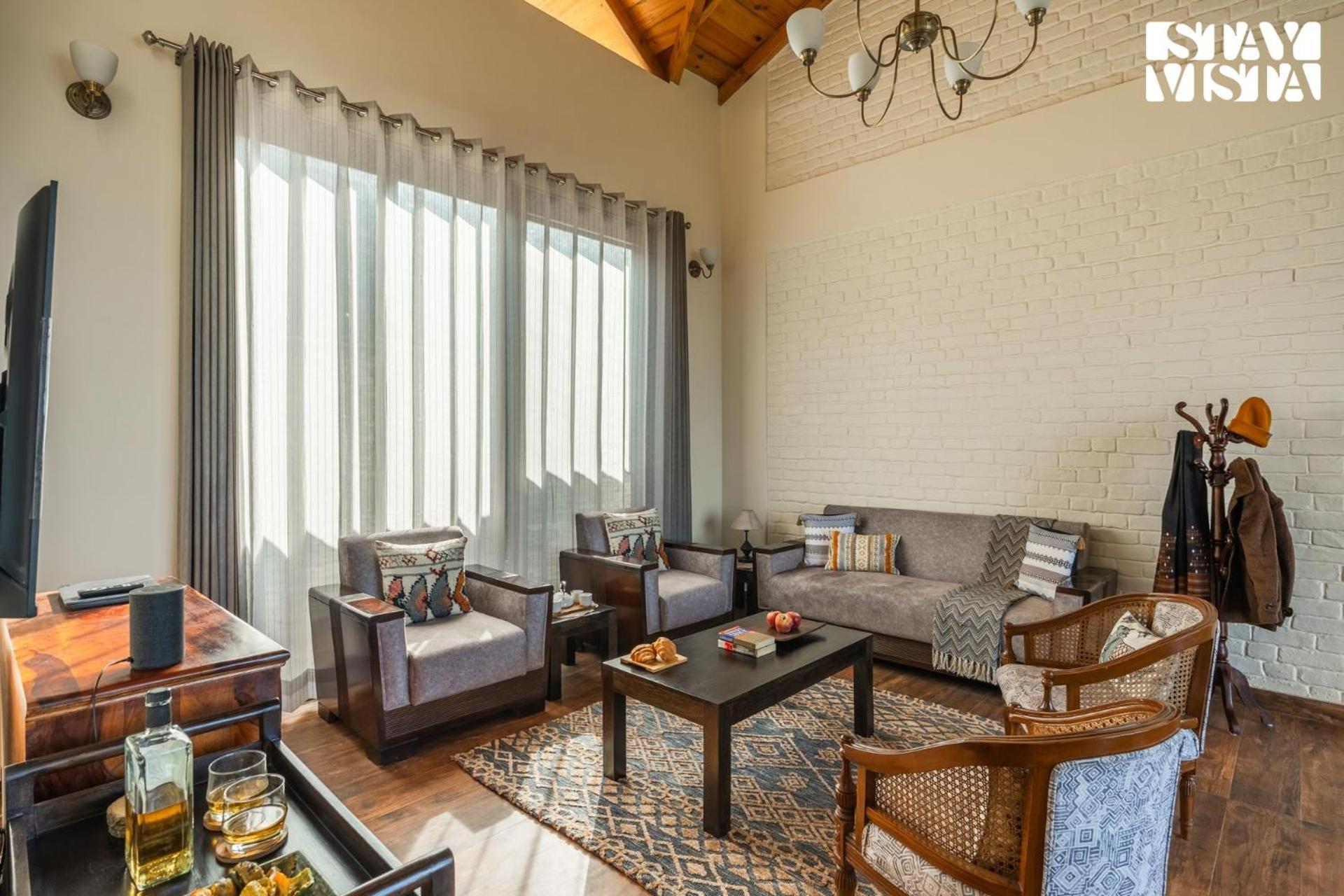Stayvista At Amulyam Villa With Lawn & Bonfire Mukteshwar Exterior foto